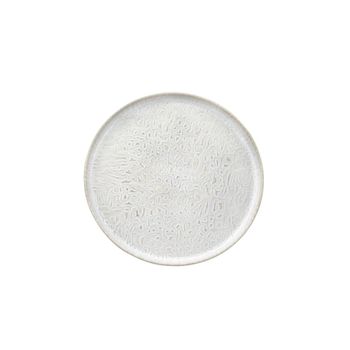 Plato para pan (lote de 6) gres beige texturizado
