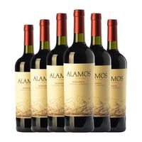 alamos vino tinto mendoza joven 75 cl 13 vol pack de 6 unidades