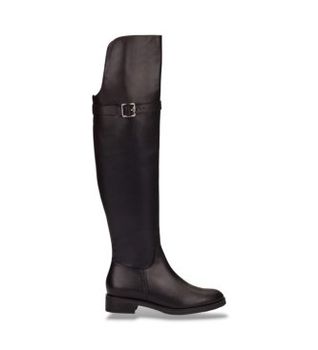 Wonders para mujer. C-5490_5617_5792 Botas de Piel Codigree 90 Negro (37), Plano, Cremallera, Casual, Clásico