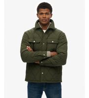 superdry para hombre m5012212a chaqueta surplus liner verde xl casual sostenible nylon reciclado
