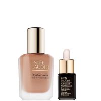 estee lauder double wear stay-in-place makeup  advanced night repair serum bundlevarious shades - shell beige