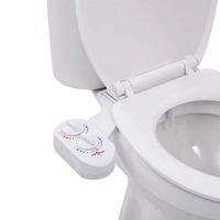 accesorio de bide para inodoro 1 chorro agua caliente y fria vidaxl