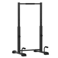 sportnow estacion de dip soporte para flexiones ajustable en altura de 93-117 cm capacidad de carga de 540 kg entrenamiento de cuerpo   aosom espana