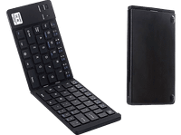 teclado inalambrico - dam electronics 228 plegable bluetooth universal conexion inmediata negro
