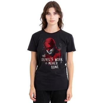 Daredevil Camiseta Born Again The Devil's Work Is Never Done para mujer