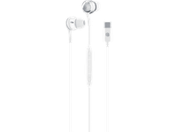 auriculares - music sound air capsule de cable escucha inmersiva blanco