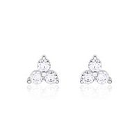 pendientes de circonita para mujer de plata 925