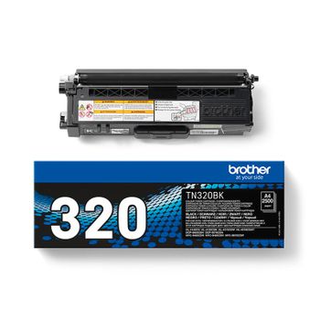 Brother TN320BK Black Original Standard Capacity Toner Cartridge