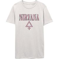 nirvana camiseta manga larga femme para mujer