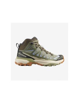 Botas de montaña Salomon X Ultra 360 Edge Mid Gtx Verde Mujer