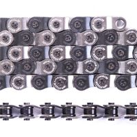 shadow interlock v2 chain silver and black