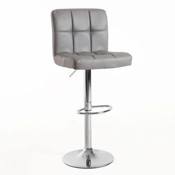 Dudeco Taburete Alto Drammen Gris Claro