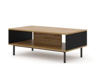 mesa de centro ravenna b 90x60x45 beige negro