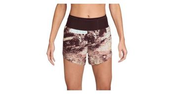 Pantalon corto nike trail 4in marron gris  mujer