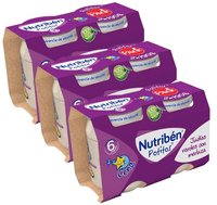 nutriben potito cena judias verdes con merluza 6m 6x190 gr