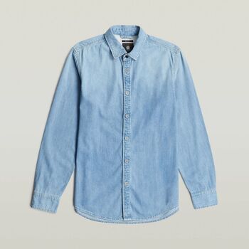 G-Star Raw Camisa manga larga D27681-D942-G614 FADED THAMES para hombre