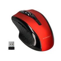 ratann q-connect aptico inalambrico 1000 dpi receptor usb 24 ghz rojo