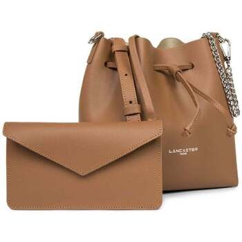LANCASTER Bolso de mano Bolso cubo Element City S Camel/Champagne para mujer