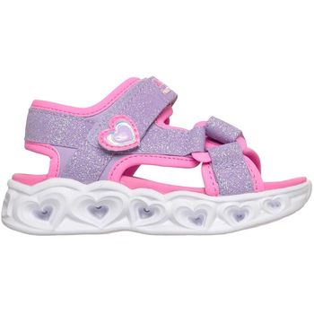 Skechers Sandalias Heart Lights para niña