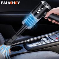 aspiradora de mano multifuncional potente succion de 120w aspiradora inalambrica para el suelo del coche y el hogar mini colector de polvo de 50ml carga usb de 5v bateria de litio de 4000mah