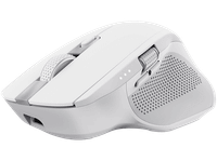raton inalambrico - trust ozaa 3200 dpi multidispositivo botones silenciosos 2 ruedas de desplazamiento blanco