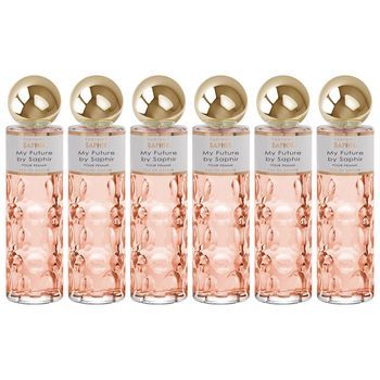 Pack De 6 Eau De Parfum Mujer Saphir My Future 200 Ml