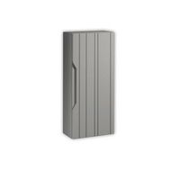 armario alto solmira gris en mdf e pet