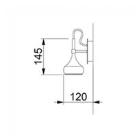 aplique de pared led mini maxi 8w ii