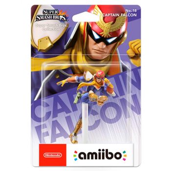 Figura Amiibo Capitan Falcon (Serie SSB)