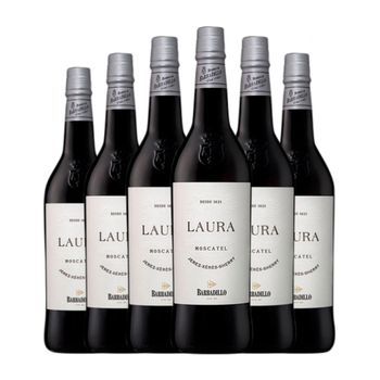 Barbadillo Vino Generoso Laura Jerez-xérès-sherry Media Botella 37 Cl 19% Vol. (pack De 6 Unidades)