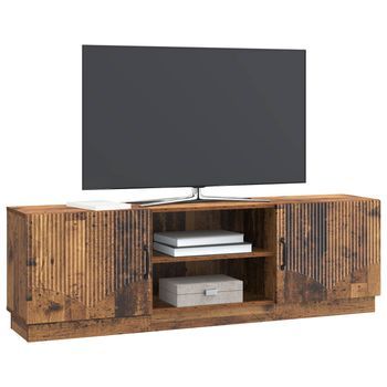 Mueble De Tv | Mueble De Salón | Gabinete De Tv Madera Envejecida 150 X 31 X 47 Cm