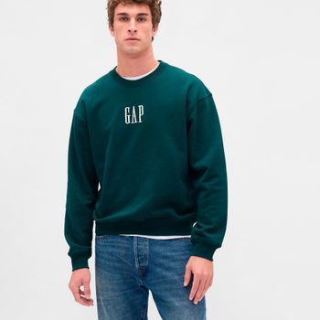 GAP Sudadera con logotipo extragrande 821273-847