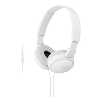 Sony MDR-ZX110AP Auriculares Hifi Blanco