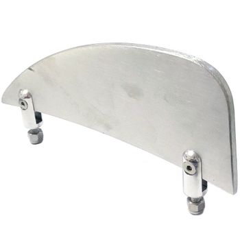 Guardabarros delantero matrícula gris