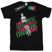 elf camiseta manga larga santas coming para mujer
