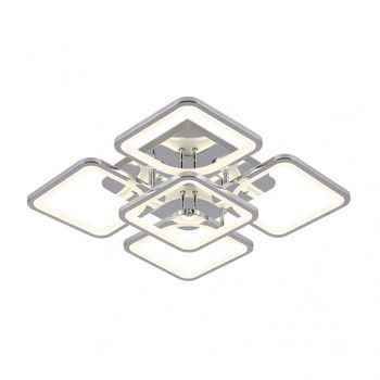 Fabrilamp Plafon 129w 3000 4000 6500k Cromo Elara 9x58x58cm 17415lm C Remoto