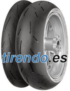 Continental ContiRaceAttack 2 ( 120/70 ZR17 TL 58W M/C, compuesto de caucho SOFT, Rueda delantera )