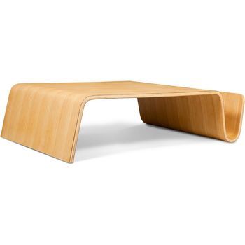 Mesa De Centro - Revistero De Madera - Audrey Madera Natural