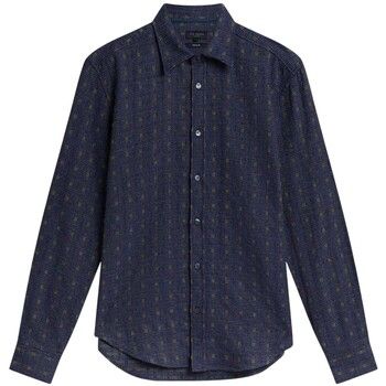 Ted Baker Camisa manga larga Vyser para hombre