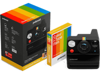 camara instantanea - polaroid now generacion 3  color film i-type bluetooth bateria recargable flash preciso negro