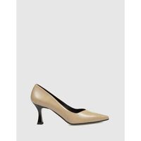 obvio zapatos de tacon salon obvio liares taupe para mujer