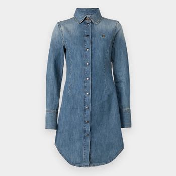 Vivienne Westwood Consuelo Denim Shirt Dress - IT 44/UK 12