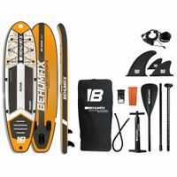 behumax - tabla de paddle surf inflable be wave caribbean 106 con tecnologia dropstitch y doble capa de pvc para principiantes