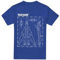 top gun tops y camisetas tv15289 para mujer
