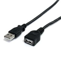 cable de extension usb 20 startechcom 18 m macho a hembra usb a negro