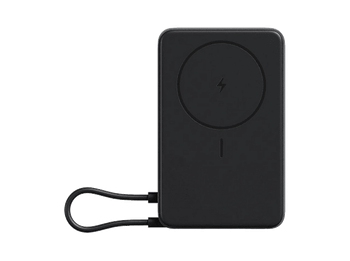Powerbank - Xiaomi Magnetic Powerbank, 10000 mAh, 1x USB-C, Carga Inalámbrica, Negro