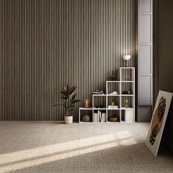 2 paneles de pared madera, fonoabsorbentes, roble oscuro