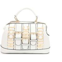 nicole lee bolso de mano calista bolso de mano blanco para mujer