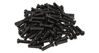 paquete de 32 cabezales de estanteria funn negros