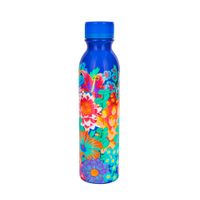 botella termo 75 cl  azul silicona  28 x  68 cm x 7 cm